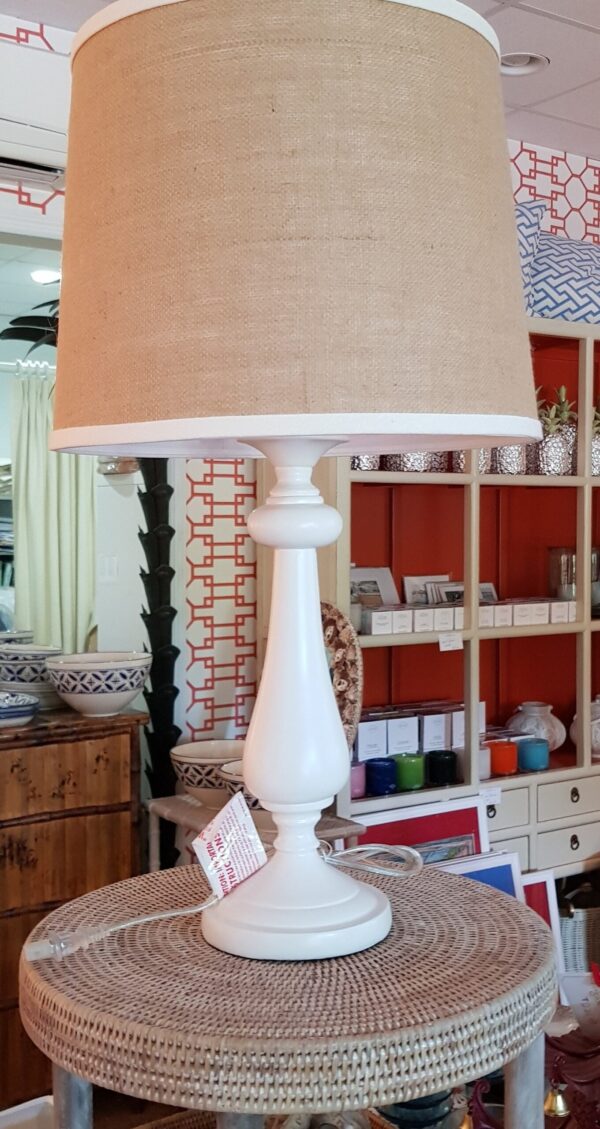 Lexington White Lamp