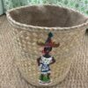 Straw Waste Basket - Image 3