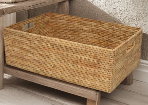 Rattan Large Home Storage Basket