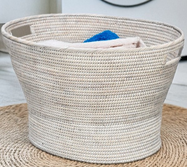 Rattan NY Laundry Basket - Image 2