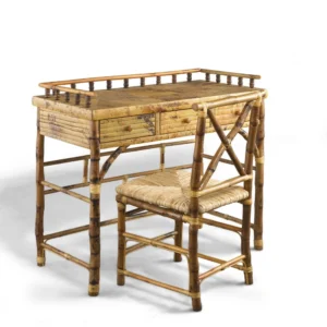 Rattan Desk w/ Chair