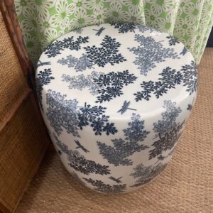 B/W Porcelain Side Table