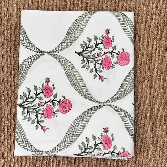 Assorted Hand Blocked Tablecloths - Image 12