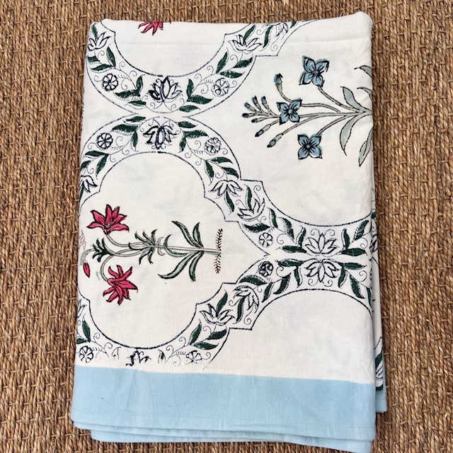 Assorted Hand Blocked Tablecloths