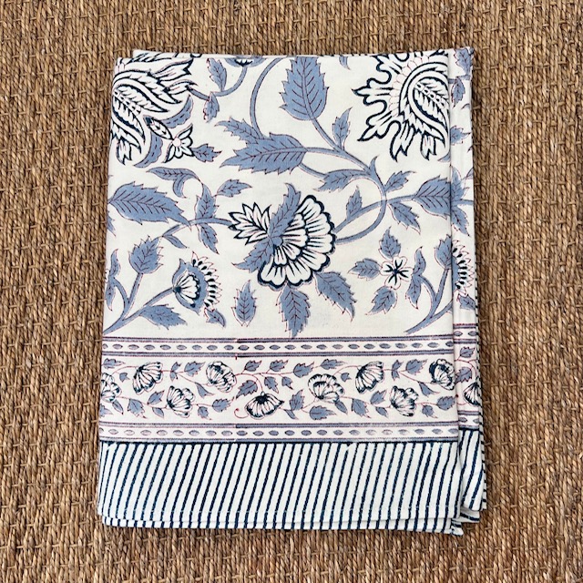 Assorted Hand Blocked Tablecloths - Image 8