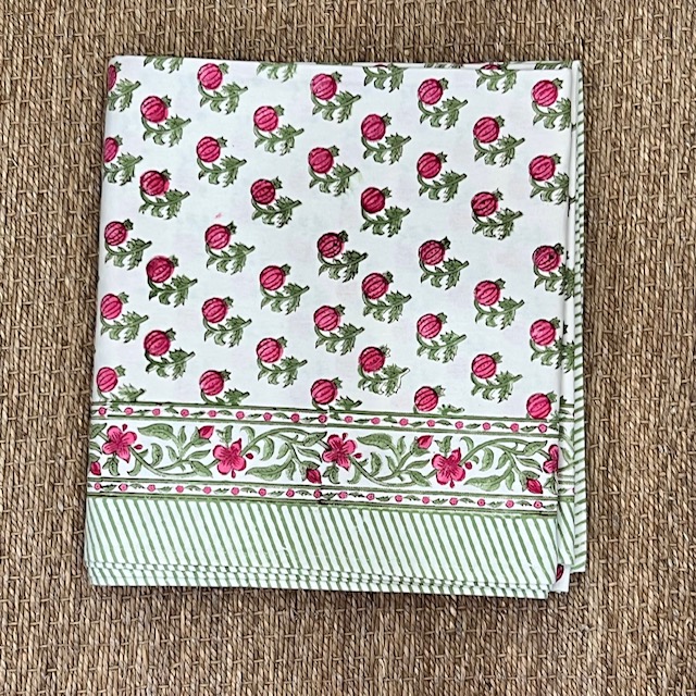 Assorted Hand Blocked Tablecloths - Image 5